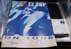 ZZ Top Signed 24x30 Tour Poster Billy Gibbons/Hill/Beard Autograph JSA ZJ23809 — photo 1