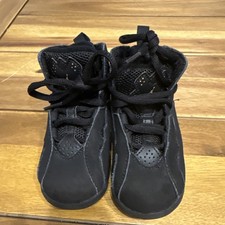 Toddler Nike Air Jordan True Flight 'Black Gold' Sneakers Sz 7