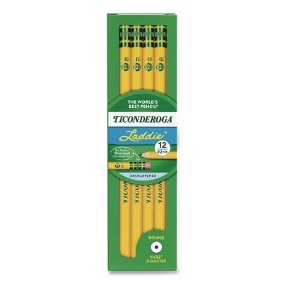 Dixon 133040002 HB (#2) Woodcase Pencil - Black Lead/Yellow Barrel (12/PK) New