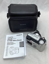 Olympus Digital Camera C-740 Ultra Zoom-Silver- Tested