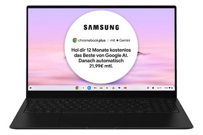 SAMSUNG Galaxy, Laptop - 15,6 Zoll Intel  Core  3 100U 8 GB 256 Onboard Graphics