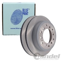 2X Blue Print Bremsscheiben Ø312Mm Hinten Passend FÜR Toyota Land