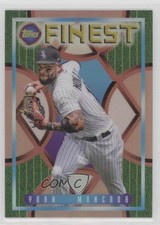2022 Topps Finest Flashbacks Rose Gold Refractor 7/15 Yoan Moncada #125 09k3