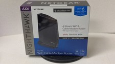 Netgear Nighthawk AX6 AX2700 6-Stream WiFi 6 Cable Modem Router