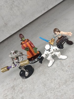 Star Wars Mini Figuren Konvolut - Attacktix & Galactic Heroes (Hasbro)
