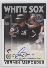 2021 Topps 1986 Topps Baseball Auto Series 2 Yermin Mercedes #86B-YM Auto 0m4q