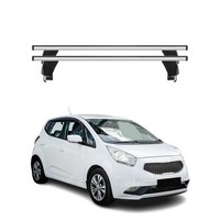 Menabo DachträGer GrundtäGer FüR Kia Venga 2014-2019 50Kg Aluminium Silber 2 Tlg