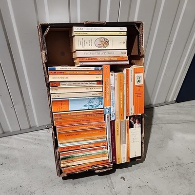 40x Classic Penguin Paperback Book Lot Vintage Burroughs Kington Buchan Austen