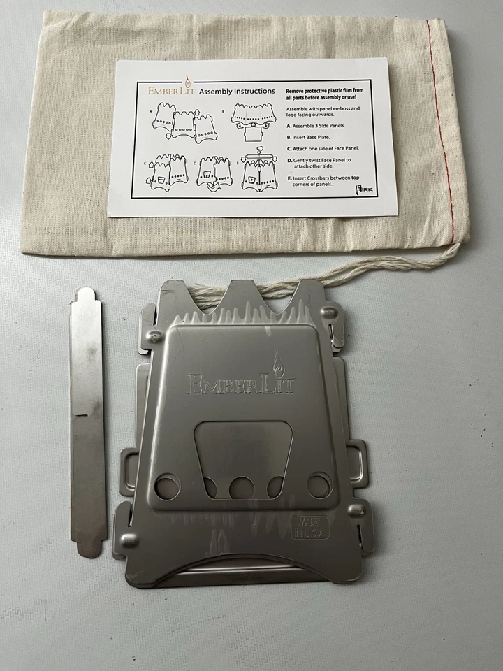 Nueva estufa ultraligera EmberLit no de titanio Foto 2 de 4