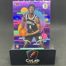 2025-26 TOPPS FINEST DRAKE POWELL PURPLE REFRACTOR RC UNCOMMON /200 NETS 111