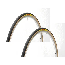 Pack of 2 Panaracer Pasela Tire 700 x 28 Clincher Wire Black/AmberRoad Bike