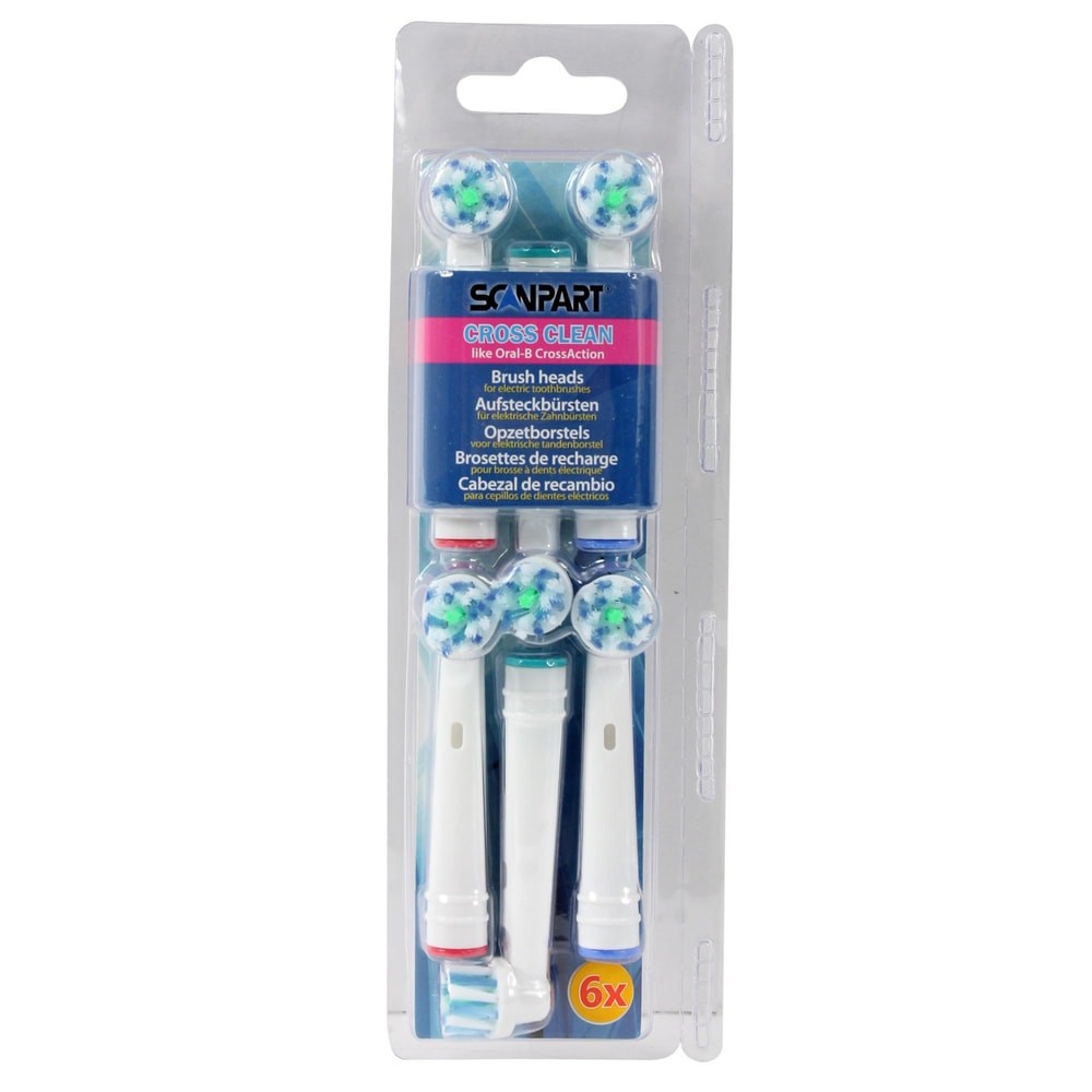 SCANPART Aufsteckbürsten для поперечной очистки 6 штук 3304000020 #34511889