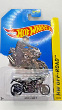 2014 HOT WHEELS BLACK BMW K 1300 R OFF-ROAD SERIES 127/250