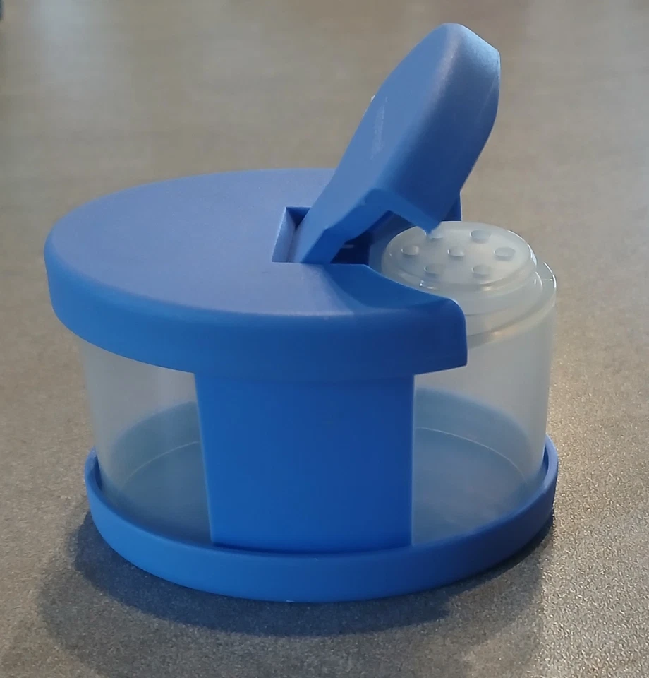 1 Gewürzbehälter Orient Express 125 ml Tupperware 4052 BLAU Gewürze - Bild 3 von 4