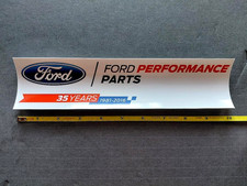 "FORD PERFORMANCE PARTS...35 YEARS" Original Racing Sticker Decal