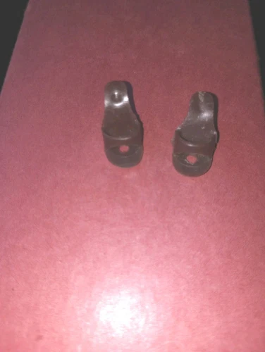 Vintage Barbie #1  Brown Mules With Holes Left Marked Japan Has Heel Damage