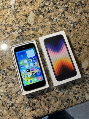 2020 iPhone SE 64gb With Original Box. Fully Working But Forgot What Carrier