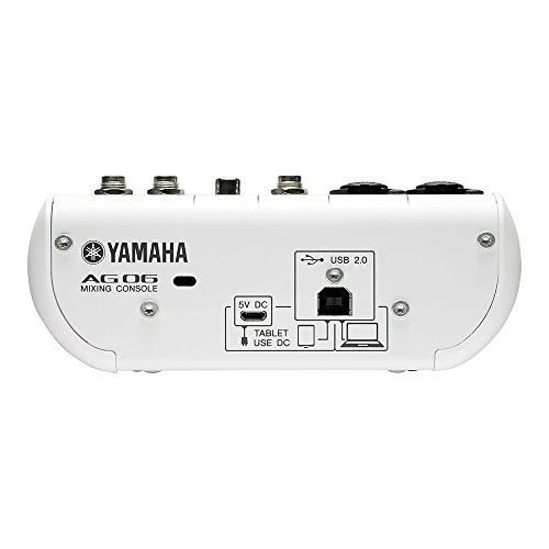 YAMAHA 6Channel Web Casting Mixer 2Channel USB Audio Interface AG06 Japan import - Image 4 of 4
