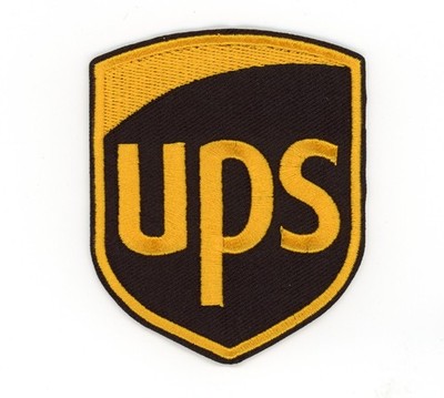 UPS United Parcel Service Patch   Classic Logo   Iron-On / Sew-On Badge