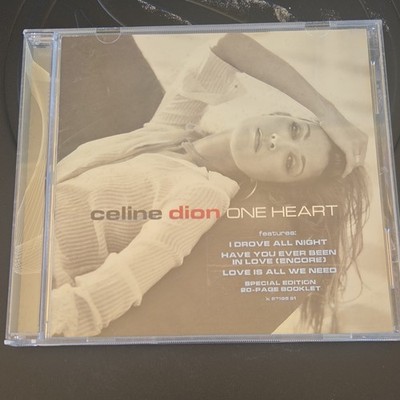 Celine Dion One Heart Album CD Pop Epic Records Special Edition 2003