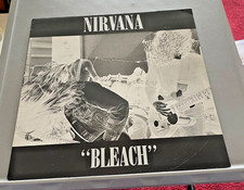 Nirvana - Bleach Vinyl LP ( TUP LP6 1989 1st Press UK Release ) Ex Condition