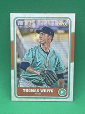 THOMAS WHITE 2025 Onyx Vintage BASE CARD Marlins