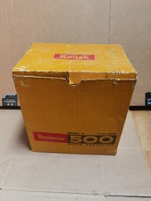 Kodak Brownie 500 Model C 8mm Projector Orignal Box, reels, needs bulb