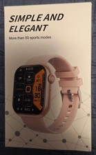 Simple And Elegant Smartwatch Black Band New ...