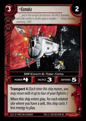 Komoku - Incursion - Wars TCG