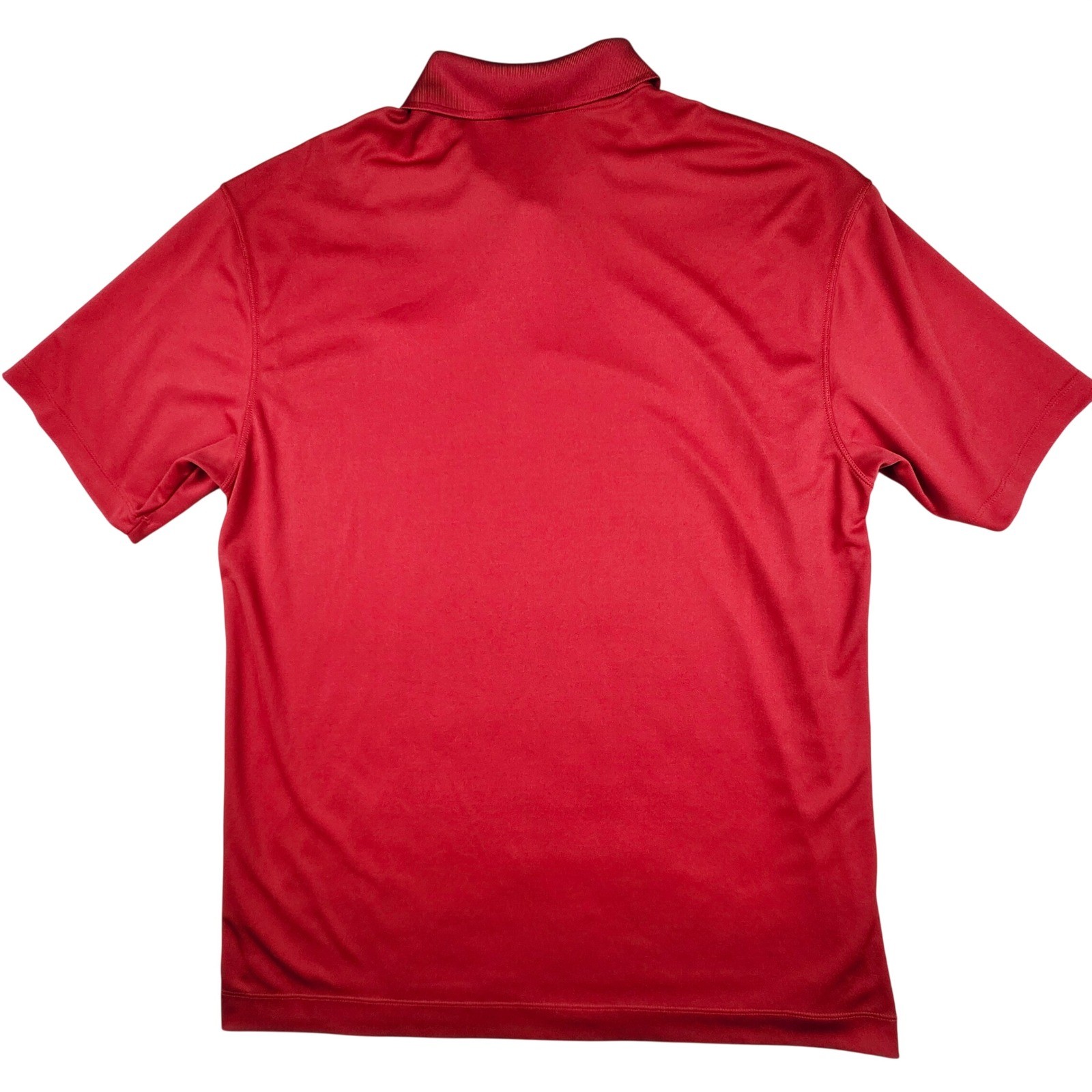 Nike Golf Dri-FIT Red Polo Shirt Mens XL Toyota Short Sleeve Wicking Performance thumbnail 7