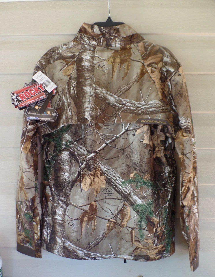 Rocky Broadhead Realtree Xtra Mens WP Odor Control Jacket NWT's Lg. MSRP-$299.99 - Image 2 of 4