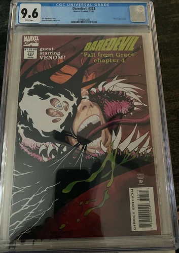 Daredevil Fall From Grace Chap 4 No 323 December 1993 Marvel Comic-CGC Grade 9.6