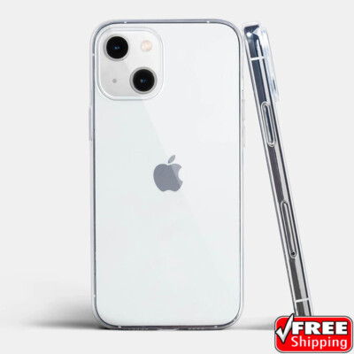 NEW Slim TPU Clear Invisible Skinny Case for Apple iPhone 12 Mini 13 Mini