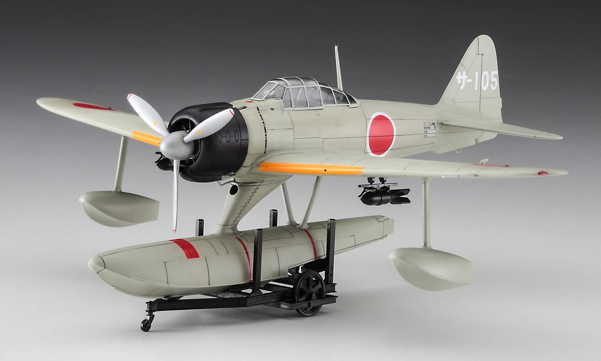 航空機・ヘリコプター DARUMAYA MODEL AIRPLANE DE LUXE KIT Hasegawa 1/48 Nakajima A6M2-N TYPE2 FIGHTER SEAPLANE RUFE