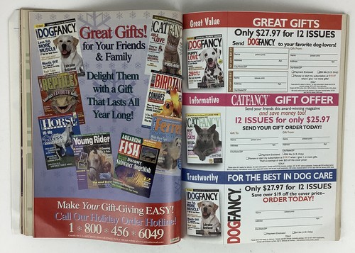 DOG FANCY MAGAZINE 2001 NOVEMBER JACK RUSSELL GRIFFON MUNSTERLANDER TERRIER - Picture 11 of 12