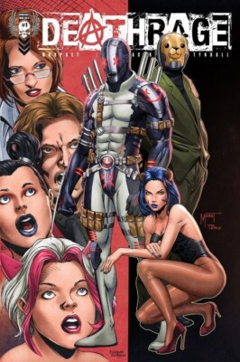 Deathrage #1 Marat Mychaels Variant Cover Merc Publishing 2021