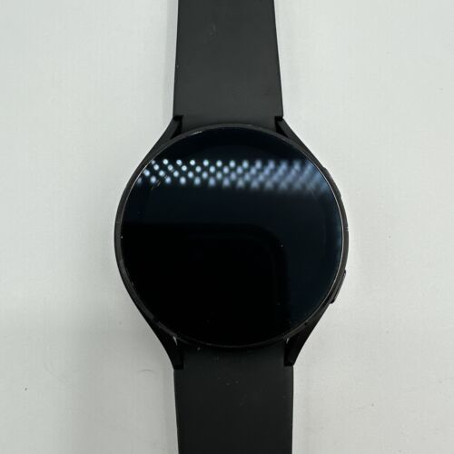 Samsung Galaxy Watch 4 44mm Black GPS Tested & Working - Picture 3 of 9