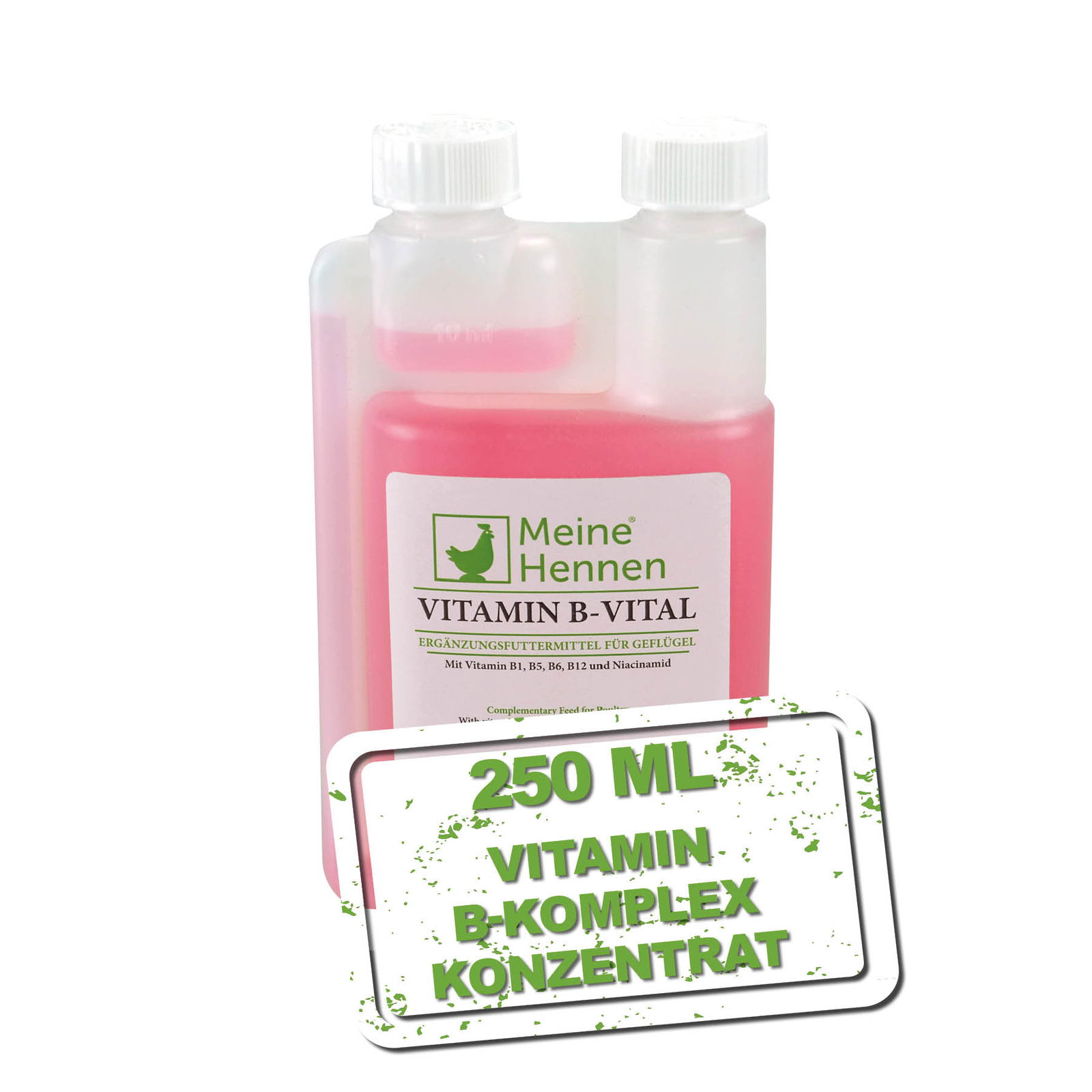 Vitamine Ergänzungsfuttermittel für Hühner - Vitamin-B-Vital 250 ml - Geflügel