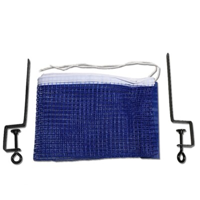Table Tennis Net with Metal Bracket Pingpong Meshs Net Clip for Training Playing