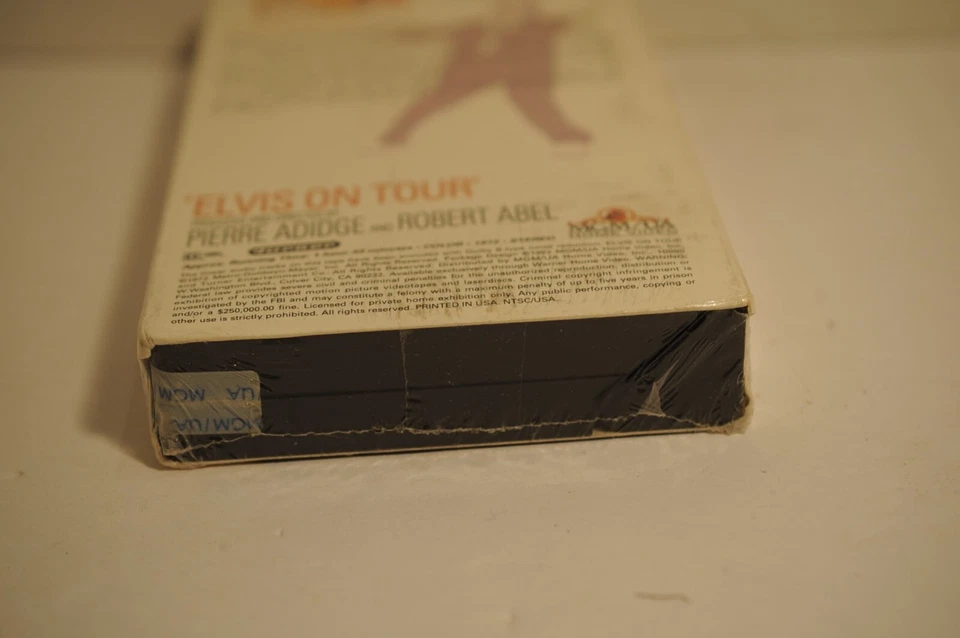 Elvis on tour, Elvis Presley, Sealed tape, 1972/Color, Music video, VHS tape - Image 4 of 4