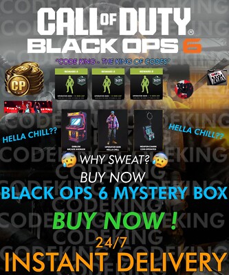 Call of Duty: Black Ops 6 - Hella Chill/DLC/Skins Mystery Box PC/PS4/PS5/Xbox