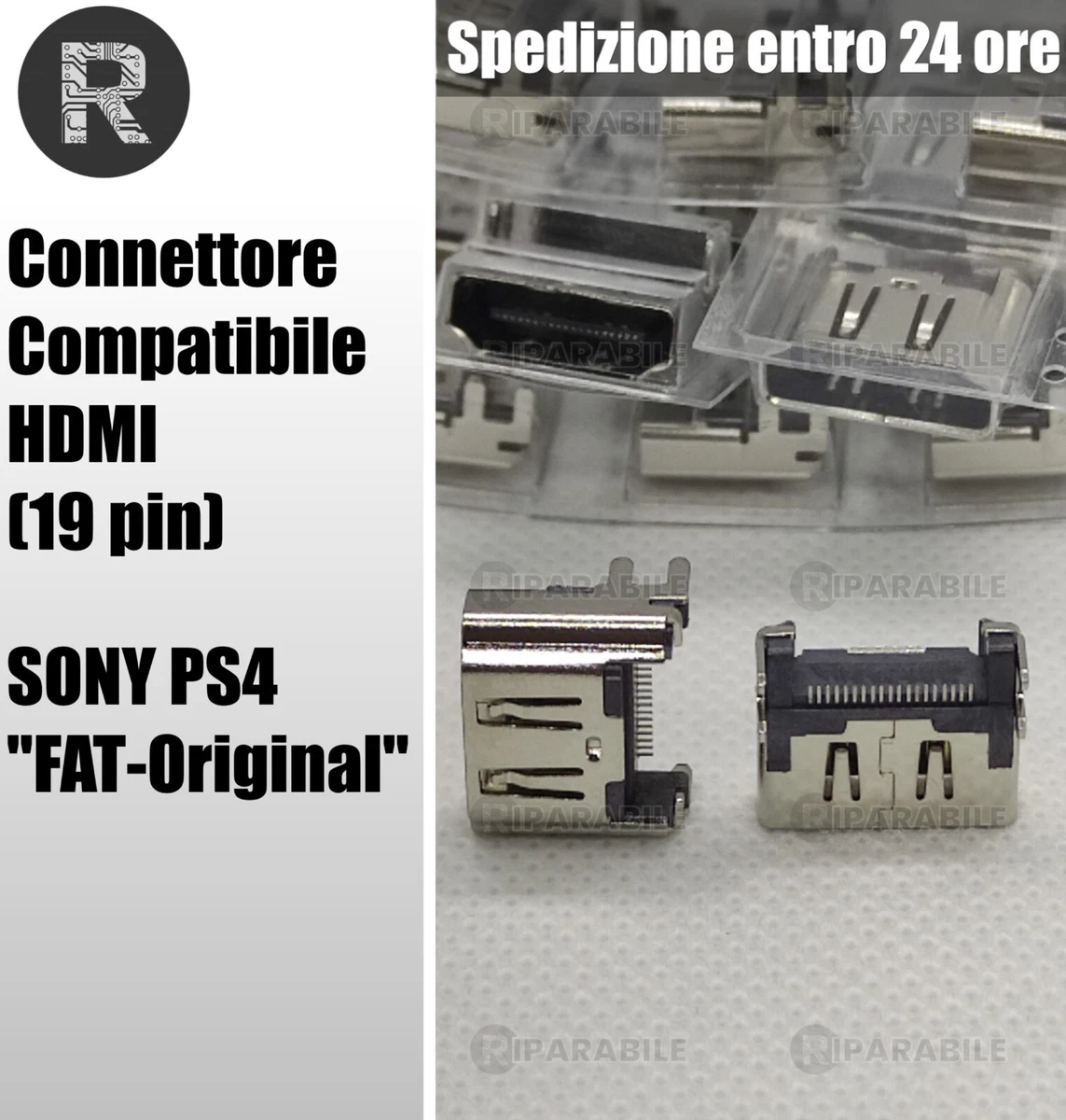 Connettore Per SONY PS4 Pro / SONY PS4 Slim HDMI Porta Presa 4K - Foto 10