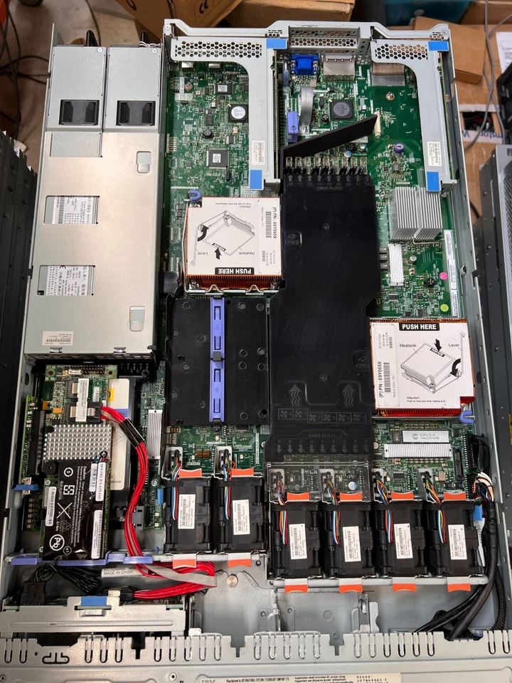 IBM System x3550 M3 2x Intel Xeon X5677 @3.47GHz 12GB with M5015 ServerRAID Card - Image 2 of 4