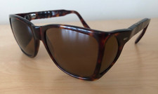 Vintage 1980s Persol 009 4 Bar Tortoise Sunglasses 57-16-122 