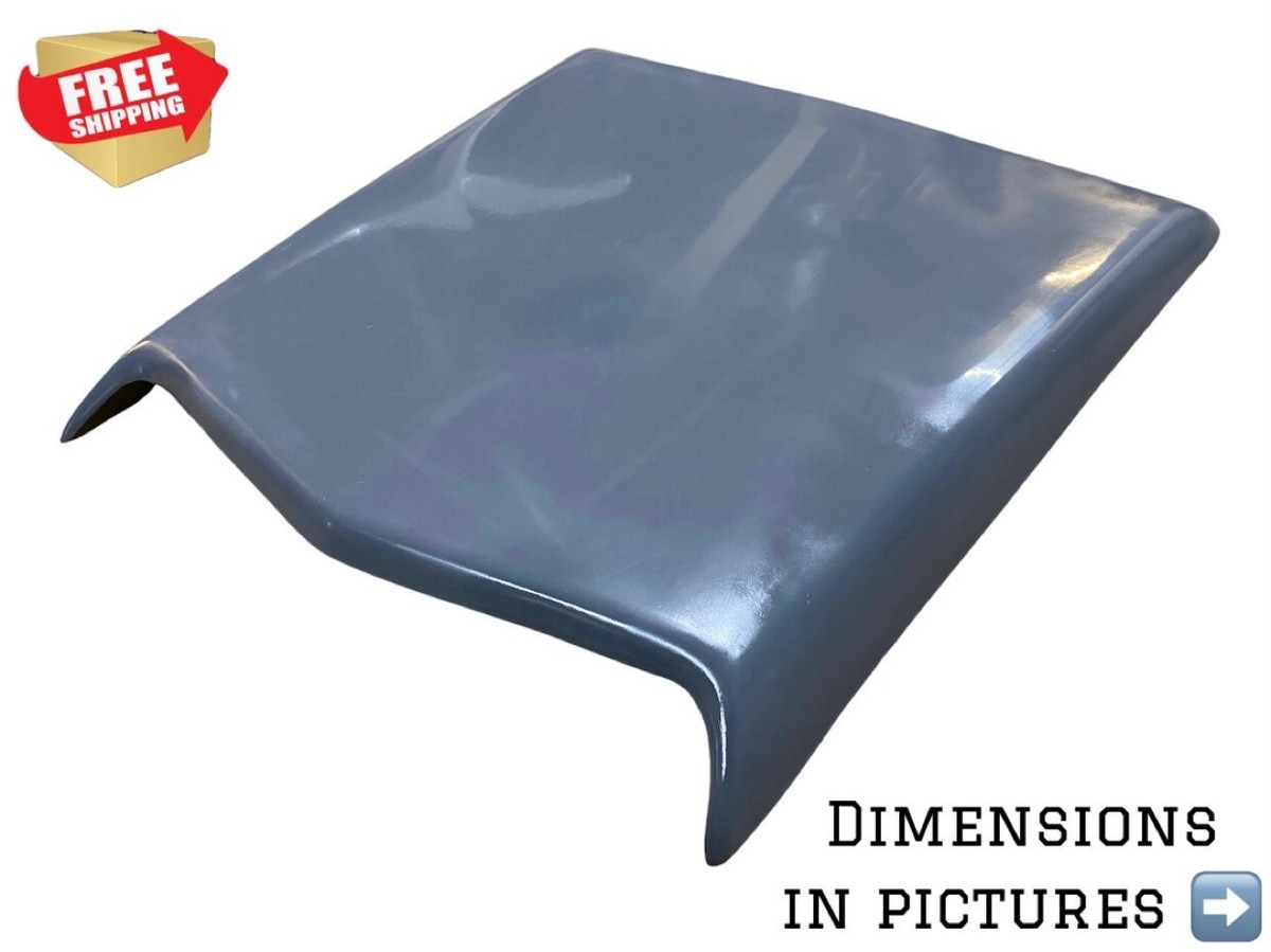 ブルーボートカバーフィットLUND 2100 BARON OB 1986-1996 1969-1970 Ford Cougar Fiberglass Hood Scoop Bolt On | Bolt-On