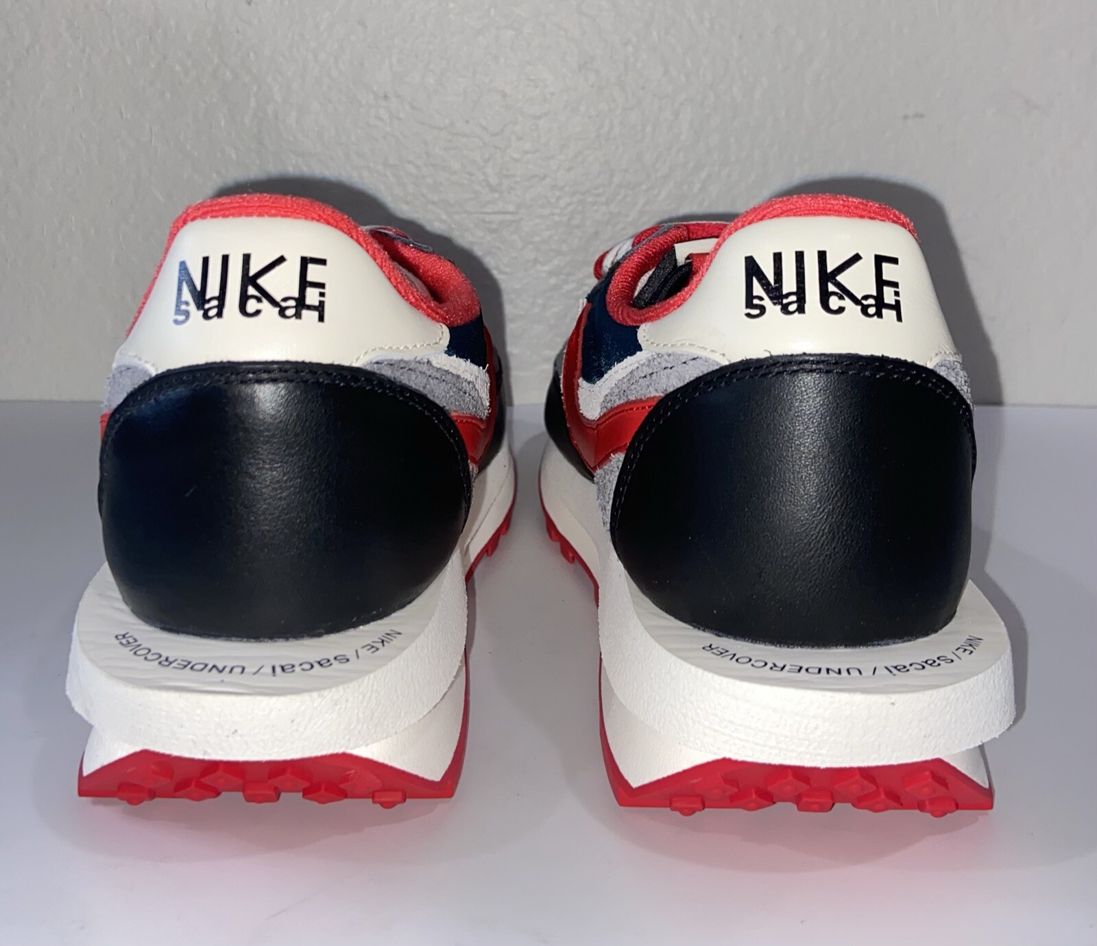 SACAI X NIKE Taglia 10 5 Nike LDWaffle x Sacai x Undercover Midnight Spruce University rosso