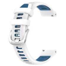 Watch Strap Silicone Strap Two-color Strap Belt Band Bracelet for Garmin Watch