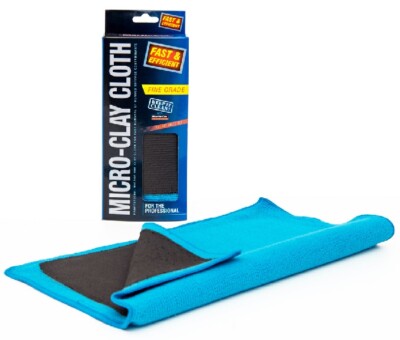 Superfine Mirco Clay Bar Cloth Mitt Fine Grade 30cm x 30cm Car Paintwork Detail