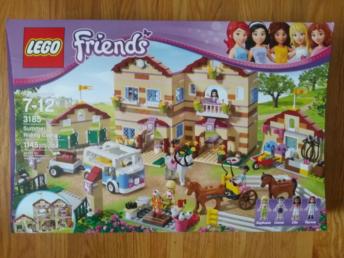 skære ned Nuværende Oprigtighed LEGO Friends SUMMER RIDING CAMP (3185) - NEW &amp; Factory Sealed, RETIRED  | eBay