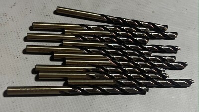 Precision Twist Drill 022014 7/32'' dia 3-3/4'' OAL HSS Jobber Length - Qty. 12